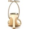 image:imageMostrin Womens Sandals Strappy Heels for Women Ankle Strap Lace Up Heels Square Open Toe Heels Tie Up Stiletto High Heeled Sandals for Prom Party Daily WearSparkling Gold07