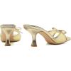 image:imageMostrin Kitten Heels for Women Round Toe Heels With Bow Vintage Mules Sexy Slip on Stiletto Backless Sandals for Party DailyGold03