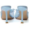 image:imageMostrin Kitten Heels for Women Round Toe Heels With Bow Vintage Mules Sexy Slip on Stiletto Backless Sandals for Party DailyLight Blue