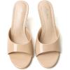 image:imageMostrin Kitten Heels for Women Round Toe Heels With Bow Vintage Mules Sexy Slip on Stiletto Backless Sandals for Party DailyNude08
