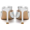 image:imageMostrin Kitten Heels for Women Round Toe Heels With Bow Vintage Mules Sexy Slip on Stiletto Backless Sandals for Party DailySilver08