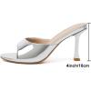 image:imageMostrin Kitten Heels for Women Round Toe Heels With Bow Vintage Mules Sexy Slip on Stiletto Backless Sandals for Party DailySilver08