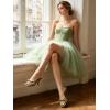 image:imageMostrin Kitten Heels for Women Round Toe Heels With Bow Vintage Mules Sexy Slip on Stiletto Backless Sandals for Party DailyGreen03