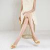 image:imageMostrin Kitten Heels for Women Round Toe Heels With Bow Vintage Mules Sexy Slip on Stiletto Backless Sandals for Party DailyYellow03