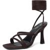 Dark Brown Suede