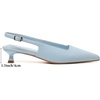 image:imageMostrin Kitten Heels for Women Pointed Closed Toe Heels Low Pumps Shoes for Party Work OfficeLight Blue