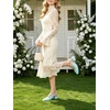 image:imageMostrin Mary Jane Shoes Women Slingback Chunky Low Heels for Women Closed Rounded Toe Ankle Strap Pumps Daily Wedding Party Dress ShoesBlue