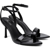 image:imageMostrin Strappy Heels for Women Lace Up Ankle Strap Round Open Toe Stiletto Heels Womens Heeled Sandals for Prom Party DailyBlack 06