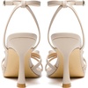 image:imageMostrin Strappy Heels for Women Lace Up Ankle Strap Round Open Toe Stiletto Heels Womens Heeled Sandals for Prom Party DailyNude10
