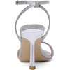 image:imageMostrin Strappy Heels for Women Lace Up Ankle Strap Round Open Toe Stiletto Heels Womens Heeled Sandals for Prom Party DailySilver 06