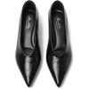 image:imageMostrin Kitten Heels for Women Pointed Closed Toe Heels Low Pumps Shoes for Party Work OfficeBlack02