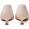 image:imageMostrin Kitten Heels for Women Pointed Closed Toe Heels Low Pumps Shoes for Party Work OfficeNude02