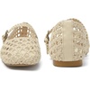 image:imageMostrin Ballet Flats Woven Mary Jane Shoes Women Ballerina Flats Mesh Closed Toe Spring Summer Shoes Casual DressyWheat