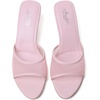 image:imageMostrin Kitten Heels for Women Pointed Toe Vintage Mules Heels Sexy Slip on Stiletto Backless Sandals for Party Wedding DailyPink Mesh