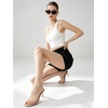 image:imageMostrin Kitten Heels for Women Summer Mules Heels Stiletto Heeled Sandals Slip On Backless Dressy Womens SandalsClear