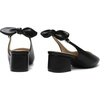 image:imageMostrin Womens Chunky Low Heels DOrsay Slingback Block Heel Pumps Closed Square Toe Dress Shoes for Work Office Daily WeddingBlack Pu 05