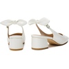 image:imageMostrin Womens Chunky Low Heels DOrsay Slingback Block Heel Pumps Closed Square Toe Dress Shoes for Work Office Daily WeddingCream White 05