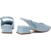 image:imageMostrin Womens Chunky Low Heels DOrsay Slingback Block Heel Pumps Closed Square Toe Dress Shoes for Work Office Daily WeddingLightblue 03