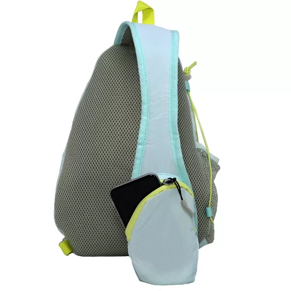 Eddie Bauer Ripstop 8L Shoulder Sling Pack with Padded AirMesh Adjustable Crossbody Strap Camo One SizeLight Aqua One Size