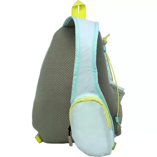 Eddie Bauer Ripstop 8L Shoulder Sling Pack with Padded AirMesh Adjustable Crossbody Strap Camo One SizeLight Aqua One Size