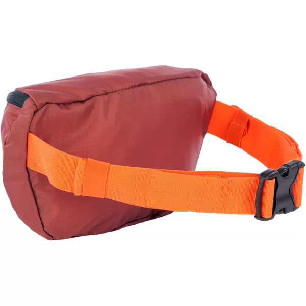 Eddie Bauer Stowaway Packable WaistpackMade from Ripstop Polyester with 2 Secure Zip PocketsMaroon