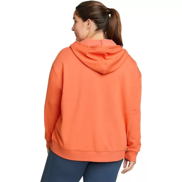 Eddie Bauer Womens Cozy Camp FullZip HoodieDusty Coral