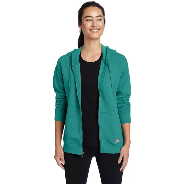 Eddie Bauer Womens Cozy Camp FullZip HoodieDusty Jade