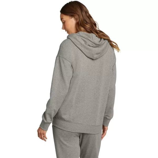 Eddie Bauer Womens Cozy Camp FullZip HoodieHeather Gray