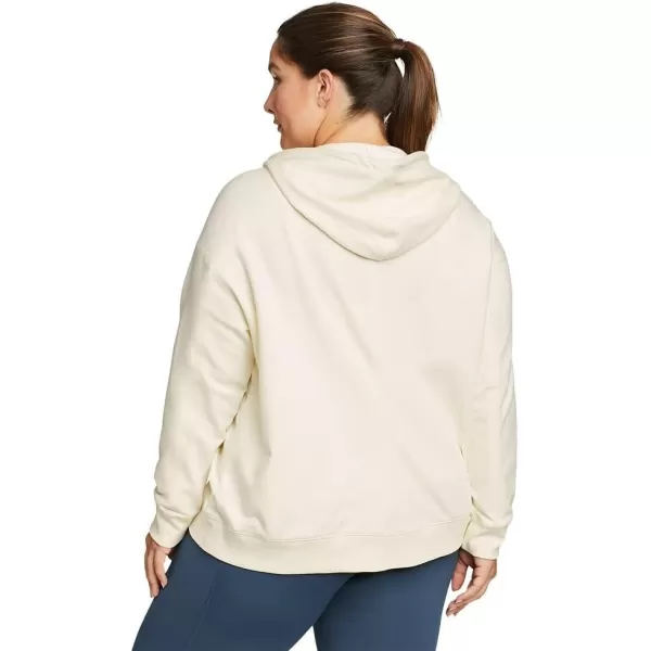 Eddie Bauer Womens Cozy Camp FullZip HoodieIvory