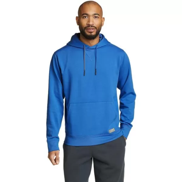 Eddie Bauer Mens Camp Fleece Pullover HoodieBrilliant Blue