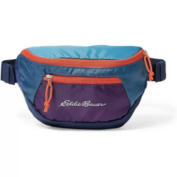 Eddie Bauer Stowaway Packable WaistpackMade from Ripstop Polyester with 2 Secure Zip PocketsOnyx