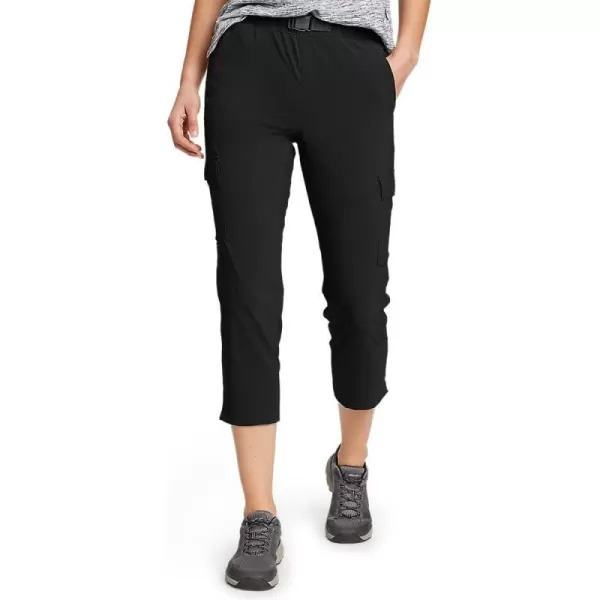 Eddie Bauer Womens ClimaTrail Cargo Crop PantsTall Black