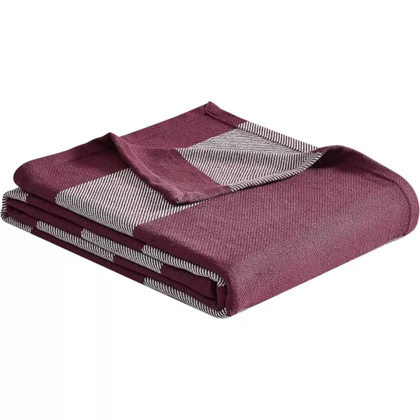 Eddie Bauer  Twin Blanket Lightweight Cotton Bedding Home Decor for All Seasons Boylston Red Stripe TwinQueen Boylston Red Stripe