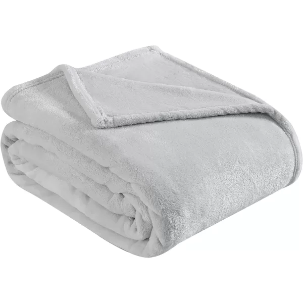 Eddie Bauer  Twin Blanket Ultra Plush Bedding Lightweight Home Decor for All Seasons Ivory TwinTwin Grey