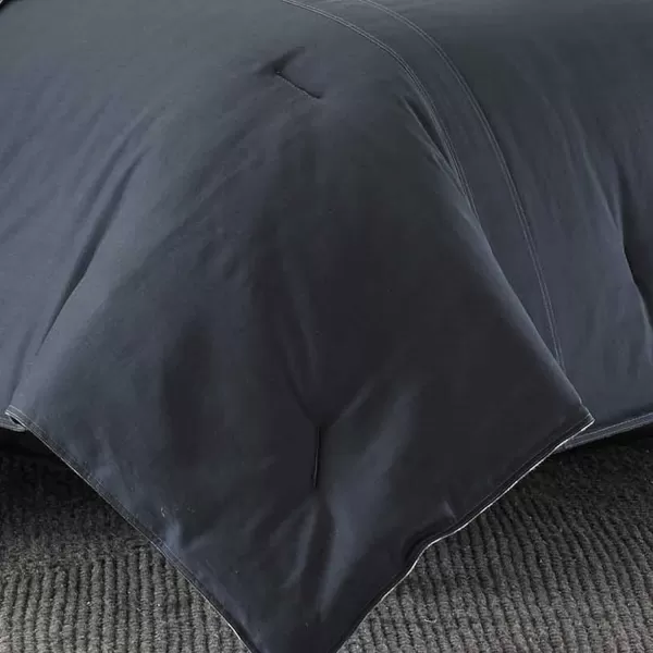 Eddie Bauer  Twin Duvet Cover Set Cotton Reversible Bedding with Matching Sham Stylish Home Decor Kingston Charcoal TwinQueen Charcoal