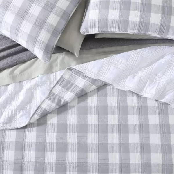 Eddie Bauer  Twin Sheets Cotton Flannel Bedding Set Brushed for Extra Softness Cozy Home Decor Grey TwinGreen King