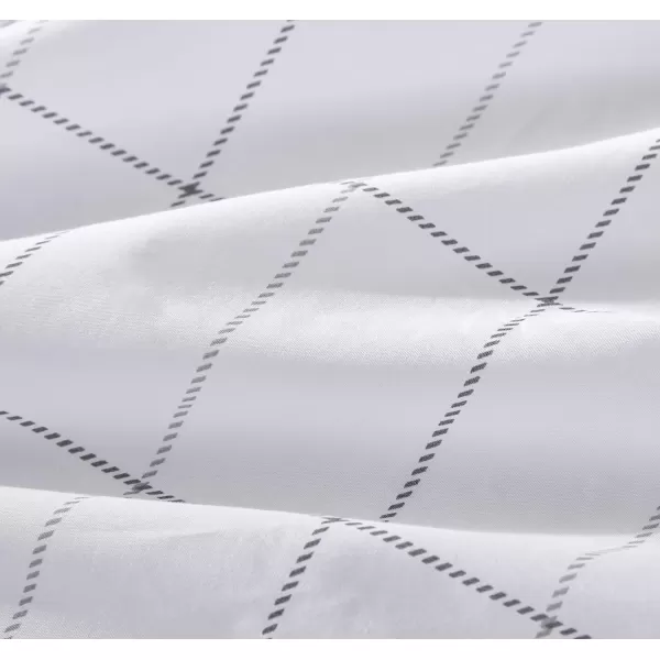 Eddie Bauer  Twin Sheets Cotton Percale Bedding Set Crisp amp Cool Home Decor Eddies Oar 3 pieces Twin White and BlueFull Northern Plaid WhiteGrey