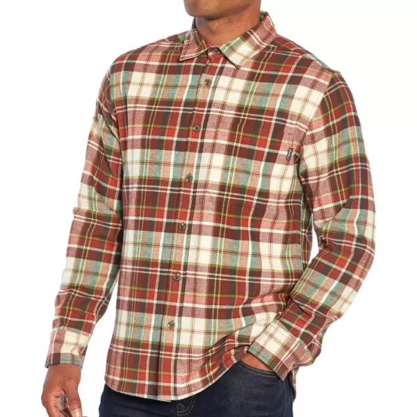 Eddie Bauer Bristol Mens Flannel ShirtMulticolor