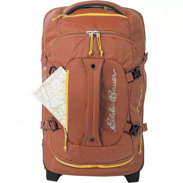 Eddie Bauer Expedition Duffel Bag 20  Made From Rugged Polycarbonate and NylonRust Expedition Duffel 22