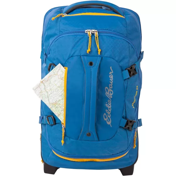 Eddie Bauer Expedition Duffel Bag 20  Made From Rugged Polycarbonate and NylonTrue Blue Expedition Duffel 22