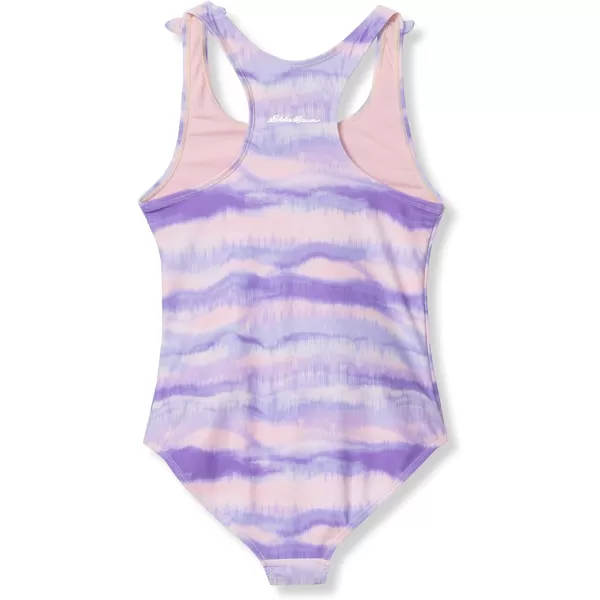 Eddie Bauer Girls OnePiece Swimsuit  UPF 50 Quick Dry OnePiece Bathing Suit for Girls SXLSoft Pink