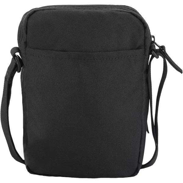 Eddie Bauer Jasper Crossbody Bag with Zippered Main Compartment and Adjustable Shoulder StrapBlack