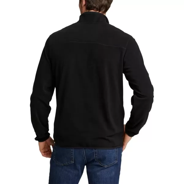 Eddie Bauer Mens Chutes MockNeck FleeceOnyx