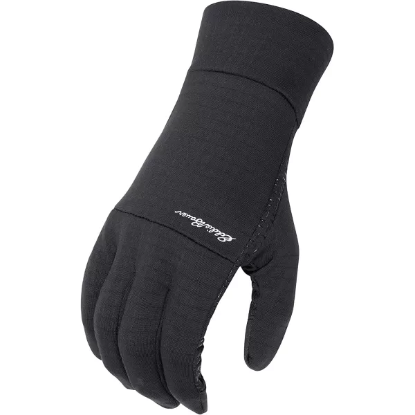 Eddie Bauer Mens Cold Weather Performance Glove Liners Multiple Sizes Multiple ColorsGrid Fleece Black