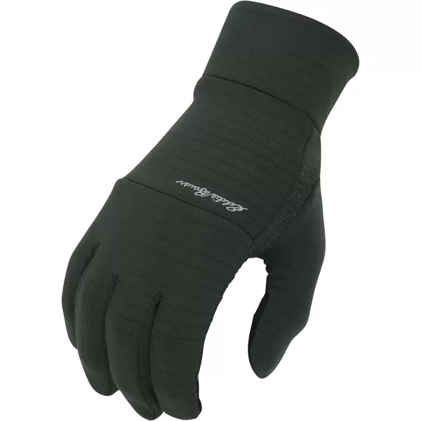 Eddie Bauer Mens Cold Weather Performance Glove Liners Multiple Sizes Multiple ColorsGrid Fleece Dark Loden