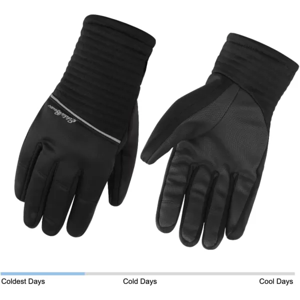 Eddie Bauer Mens Cold Weather Performance Glove Liners Multiple Sizes Multiple ColorsInsulated Black
