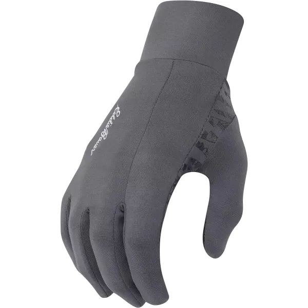 Eddie Bauer Mens Cold Weather Performance Glove Liners Multiple Sizes Multiple ColorsMidweight Ash Grey