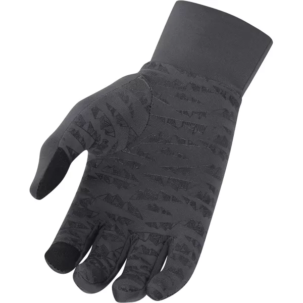 Eddie Bauer Mens Cold Weather Performance Glove Liners Multiple Sizes Multiple ColorsMidweight Dark Grey