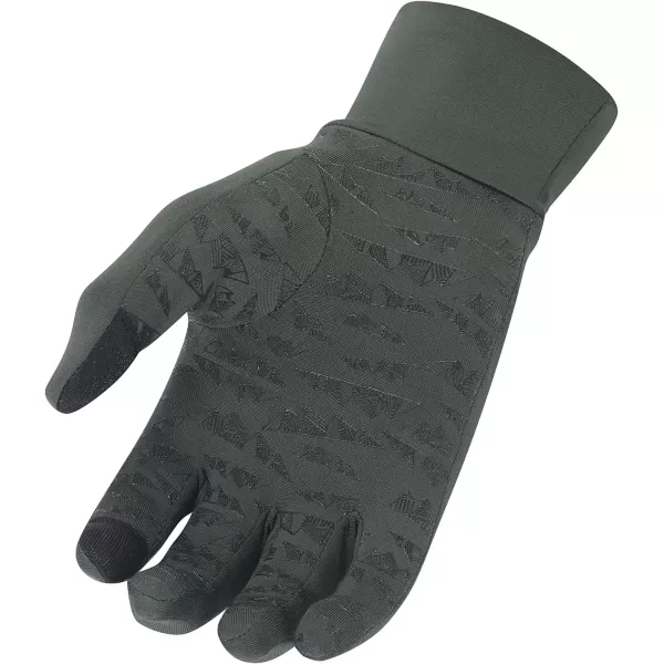 Eddie Bauer Mens Cold Weather Performance Glove Liners Multiple Sizes Multiple ColorsMidweight Dark Loden