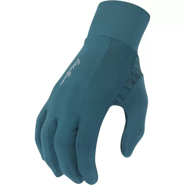 Eddie Bauer Mens Cold Weather Performance Glove Liners Multiple Sizes Multiple ColorsMidweight Dark Teal